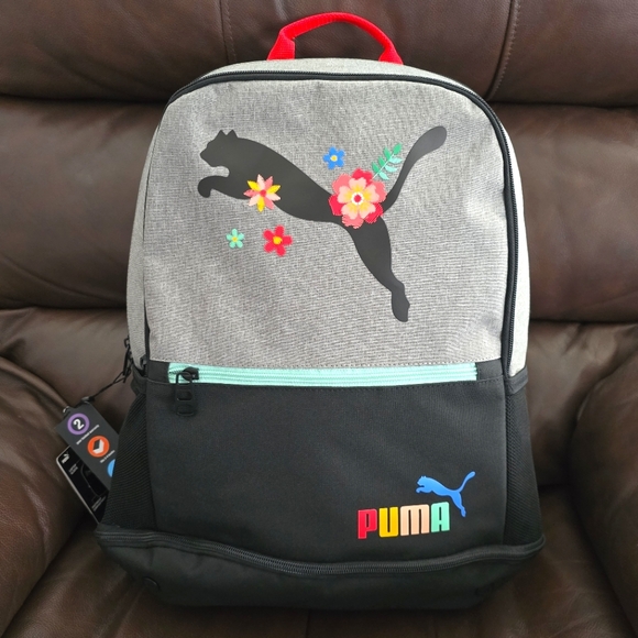 PUMA kid's backpack With Laptop Sleeve - Picture 1 of 5